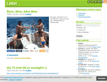 Tablet Screenshot of luton.blog.hu