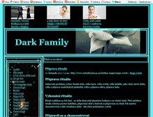 Tablet Screenshot of darkfamily.blog.cz