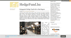 Desktop Screenshot of hedgefund.blog.hu