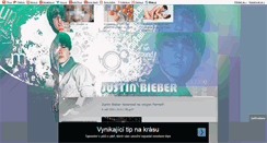 Desktop Screenshot of bieber-fever.blog.cz