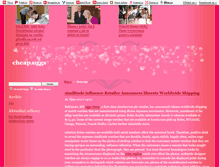 Tablet Screenshot of cheapuggs.blog.cz
