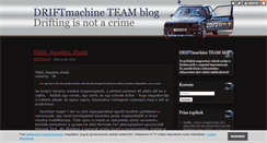 Desktop Screenshot of driftmachine.blog.hu