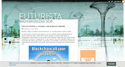 Desktop Screenshot of futurista.blog.hu