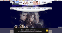 Desktop Screenshot of our-vampires.blog.cz
