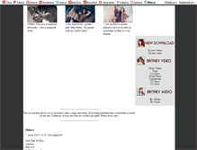 Tablet Screenshot of britneymedia.blog.cz