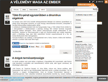 Tablet Screenshot of kosaadam-publicisztika.blog.hu