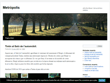 Tablet Screenshot of metropolis.blog.cat