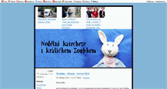 Desktop Screenshot of katechezezoubek.blog.cz