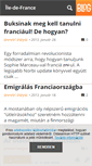 Mobile Screenshot of ile-de-france.blog.hu