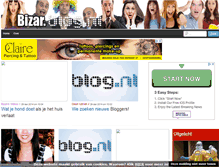 Tablet Screenshot of bizar.blog.nl