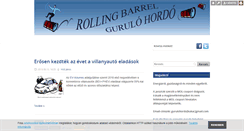 Desktop Screenshot of gurulohordo.blog.hu