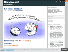 Tablet Screenshot of kismuveszet.blog.hu