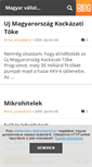 Mobile Screenshot of magyarvallalkozo.blog.hu