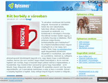 Tablet Screenshot of opteamus.blog.hu
