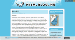 Desktop Screenshot of prem.blog.hu