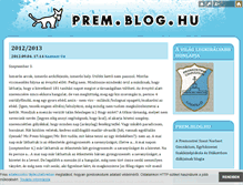 Tablet Screenshot of prem.blog.hu