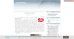 Desktop Screenshot of olimpina.blog.hu