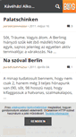 Mobile Screenshot of paradicsommuzsa.blog.hu