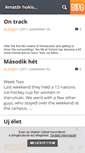 Mobile Screenshot of amatorhoki.blog.hu