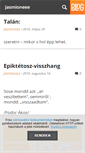 Mobile Screenshot of jasmioneee.blog.hu