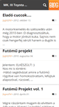 Mobile Screenshot of mk3supra.blog.hu