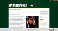 Desktop Screenshot of magyarpoker.blog.hu