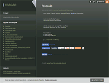 Tablet Screenshot of basszameg.blog.hu