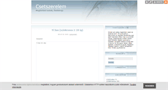 Desktop Screenshot of csetszerelem.blog.hu