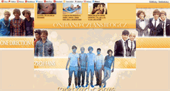 Desktop Screenshot of oneband-czfans.blog.cz