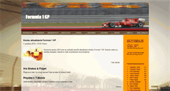 Desktop Screenshot of formula1gp.blog.cz