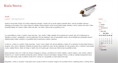 Desktop Screenshot of kucasnova.blog.rs