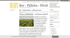 Desktop Screenshot of borhirek.blog.hu