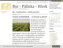 Tablet Screenshot of borhirek.blog.hu