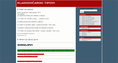 Desktop Screenshot of kladionicar1x2.blog.rs