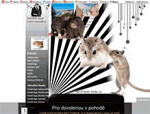 Tablet Screenshot of milujihlodavce.blog.cz