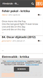 Mobile Screenshot of filmbirak.blog.hu