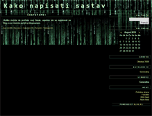 Tablet Screenshot of minic93.blog.rs