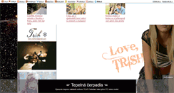Desktop Screenshot of lovetrish.blog.cz