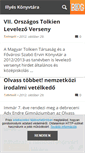 Mobile Screenshot of illyeskonyvtar.blog.hu