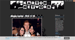 Desktop Screenshot of kartonnetwork.blog.hu