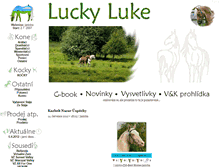 Tablet Screenshot of lucky-luke.blog.cz
