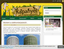 Tablet Screenshot of kapanyel.blog.hu