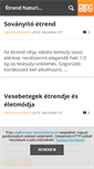 Mobile Screenshot of etrend-naturicum.blog.hu