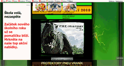 Desktop Screenshot of prehistory.blog.cz