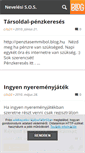 Mobile Screenshot of nevelesielsosegely.blog.hu