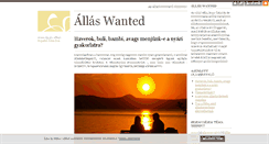 Desktop Screenshot of allaswanted.blog.hu
