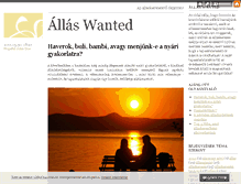 Tablet Screenshot of allaswanted.blog.hu
