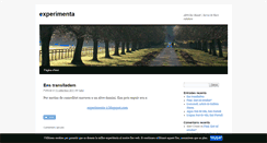 Desktop Screenshot of experimenta.blog.cat