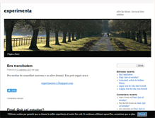 Tablet Screenshot of experimenta.blog.cat