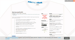 Desktop Screenshot of polok.blog.hu
